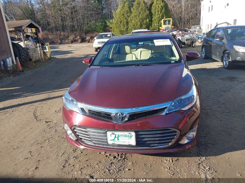 Image 12 of 2015 Toyota Avalon  salvage vehicle - Lot #40918018 at IAAI