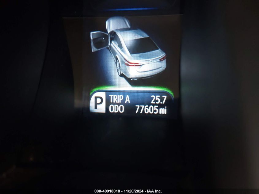 Image 15 of 2015 Toyota Avalon  salvage vehicle - Lot #40918018 at IAAI