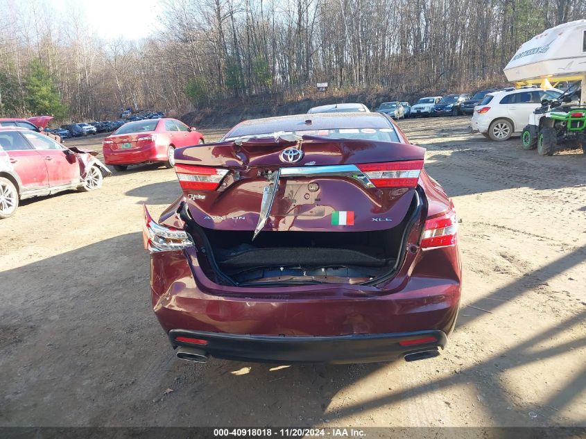 Image 16 of 2015 Toyota Avalon  salvage vehicle - Lot #40918018 at IAAI