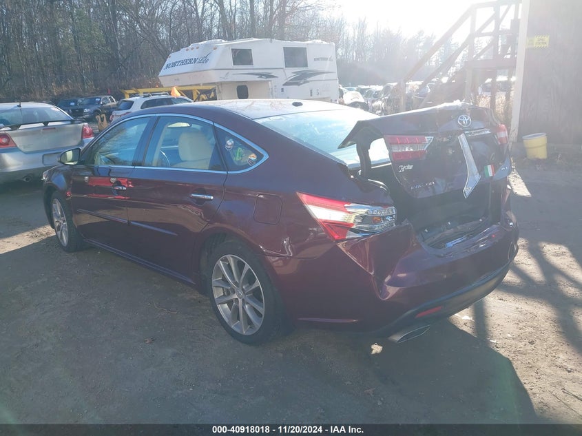 Image 3 of 2015 Toyota Avalon  salvage vehicle - Lot #40918018 at IAAI