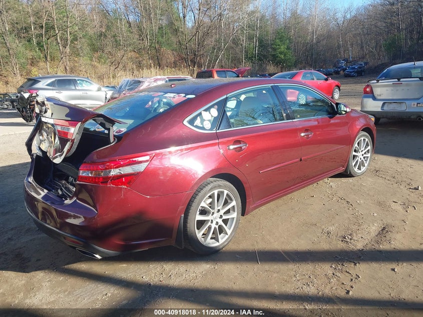 Image 4 of 2015 Toyota Avalon  salvage vehicle - Lot #40918018 at IAAI