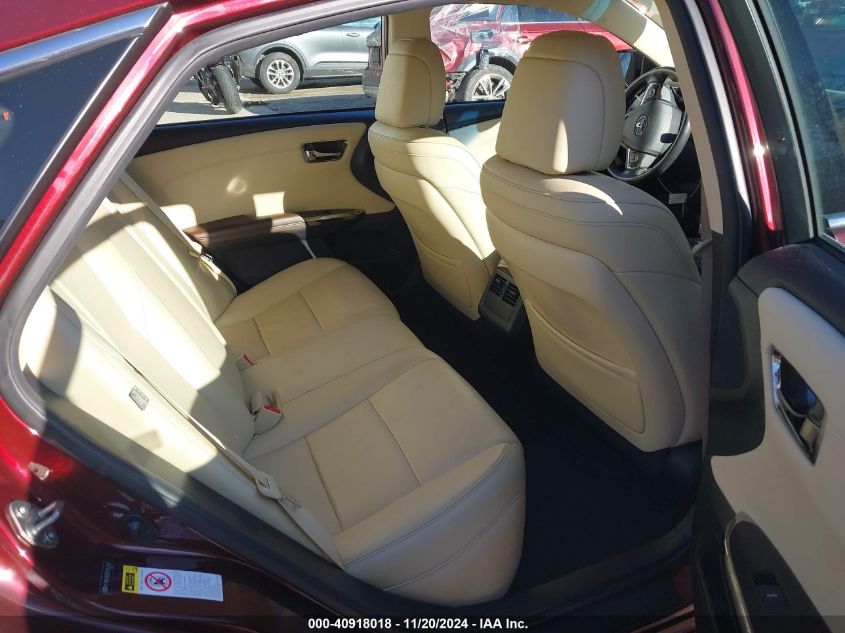 Image 8 of 2015 Toyota Avalon  salvage vehicle - Lot #40918018 at IAAI