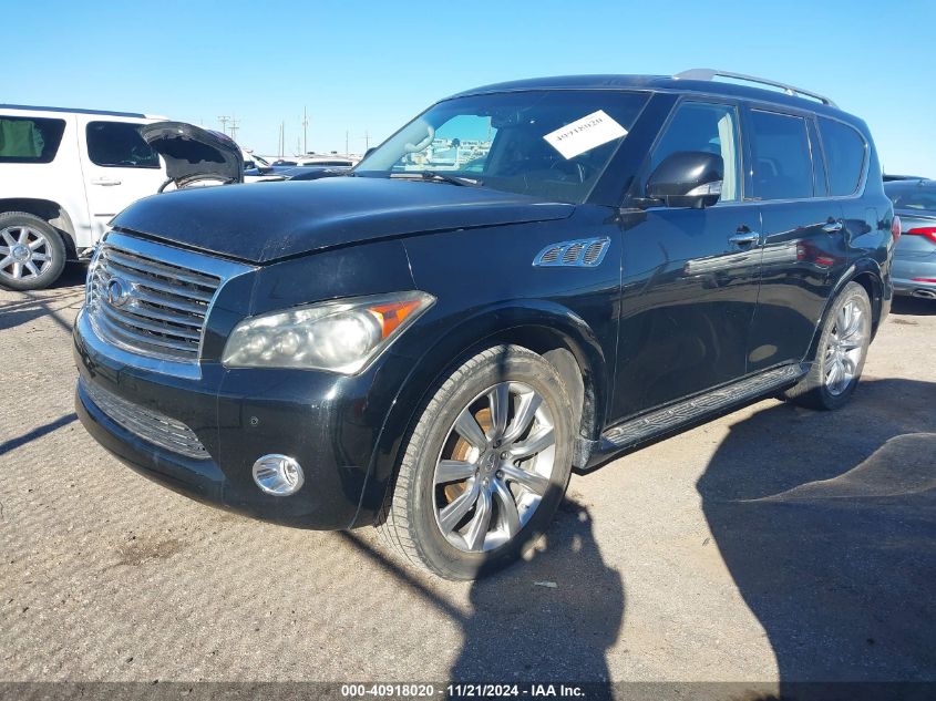 2013 Infiniti Qx56 VIN: JN8AZ2NF5D9530702 Lot: 40918020