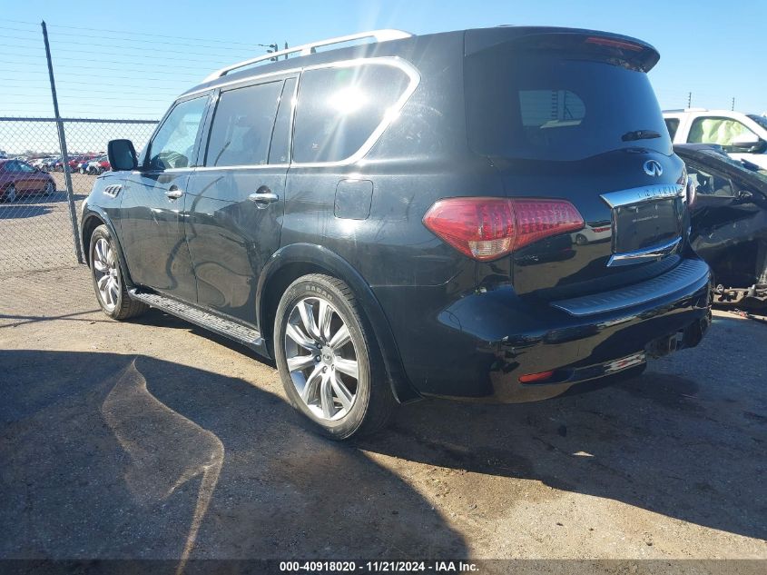 2013 Infiniti Qx56 VIN: JN8AZ2NF5D9530702 Lot: 40918020