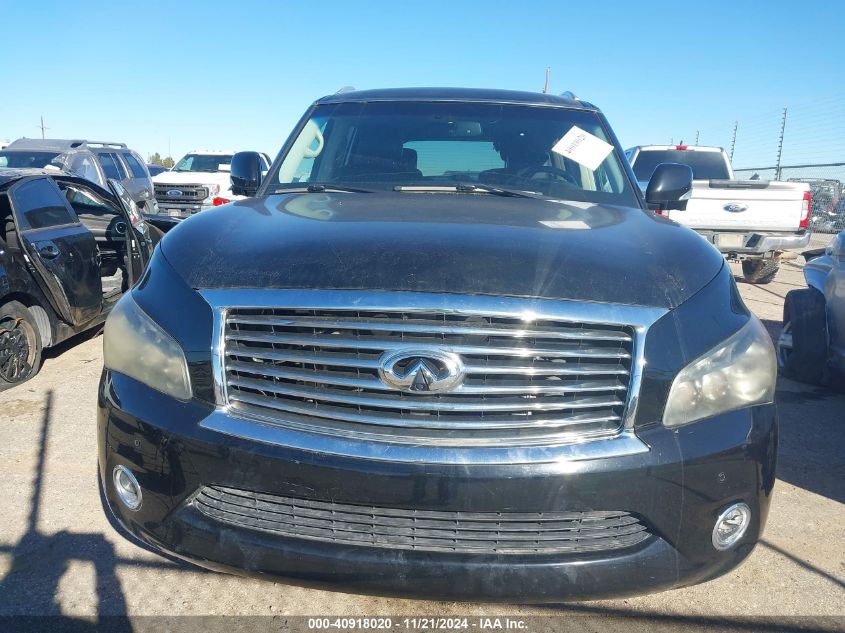 2013 Infiniti Qx56 VIN: JN8AZ2NF5D9530702 Lot: 40918020