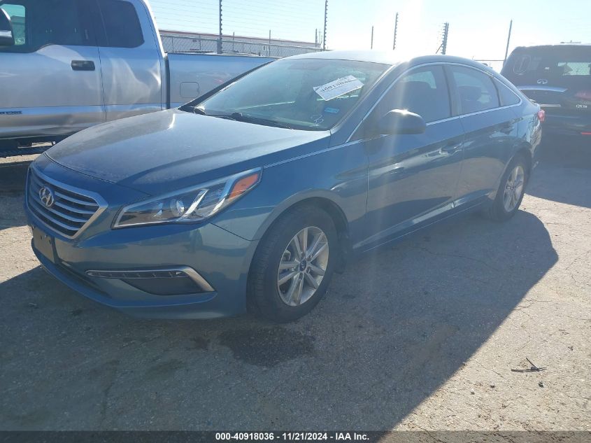 2015 Hyundai Sonata Se VIN: 5NPE24AF1FH169675 Lot: 40918036