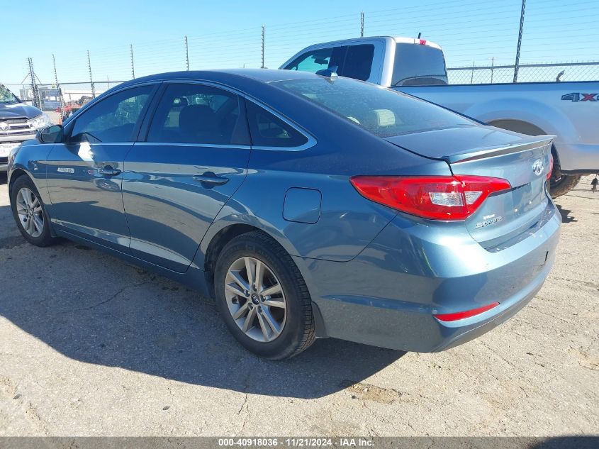 2015 Hyundai Sonata Se VIN: 5NPE24AF1FH169675 Lot: 40918036