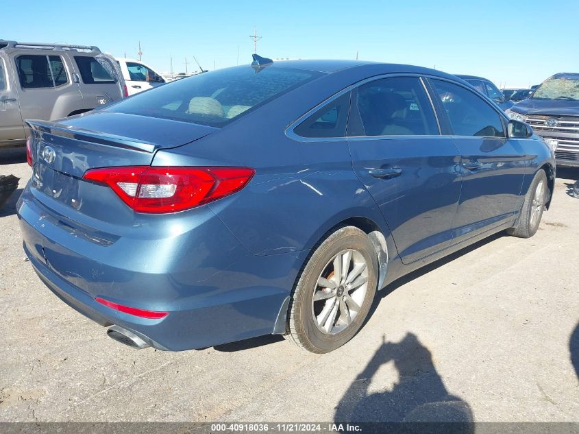 2015 Hyundai Sonata Se VIN: 5NPE24AF1FH169675 Lot: 40918036