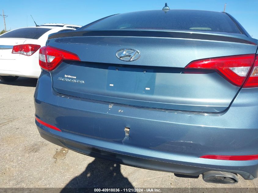 2015 Hyundai Sonata Se VIN: 5NPE24AF1FH169675 Lot: 40918036