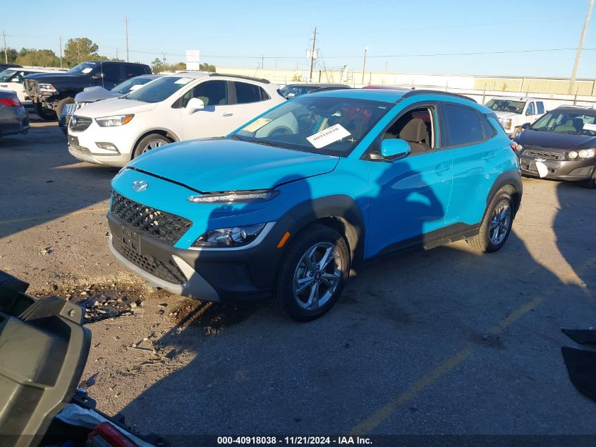 VIN KM8K3CABXPU004640 2023 Hyundai Kona, Sel no.2