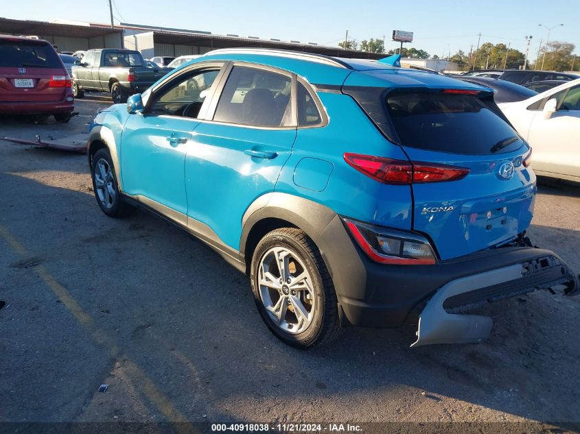 VIN KM8K3CABXPU004640 2023 Hyundai Kona, Sel no.3