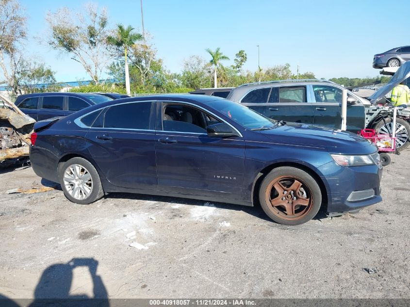 2016 Chevrolet Impala Ls VIN: 2G11Z5SA4G9188432 Lot: 40918057