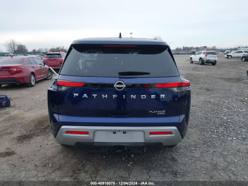 2024 Nissan Pathfinder Platinum 4Wd VIN: 5N1DR3DJ9RC216335 Lot: 40918078