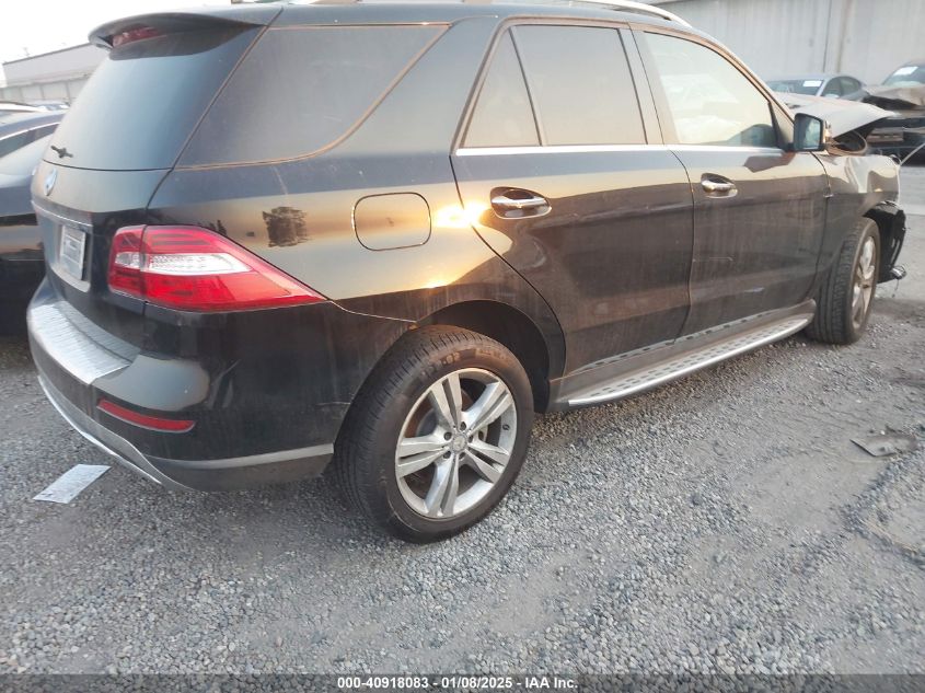 VIN 4JGDA5JBXFA476119 2015 Mercedes-Benz ML 350 no.4