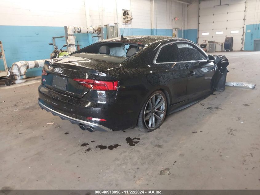 2018 Audi S5 3.0T Premium Plus VIN: WAUR4AF57JA019318 Lot: 40918098