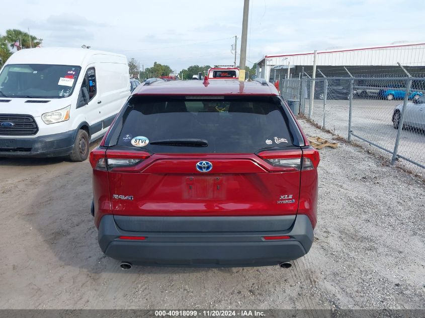 2021 Toyota Rav4 Hybrid Xle Premium VIN: 4T3B6RFV6MU013089 Lot: 40918099