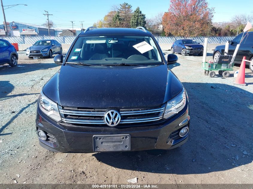 2017 Volkswagen Tiguan 2.0T Sel VIN: WVGWV7AX4HW500473 Lot: 40918101