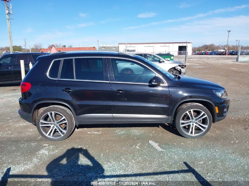 2017 Volkswagen Tiguan 2.0T Sel VIN: WVGWV7AX4HW500473 Lot: 40918101