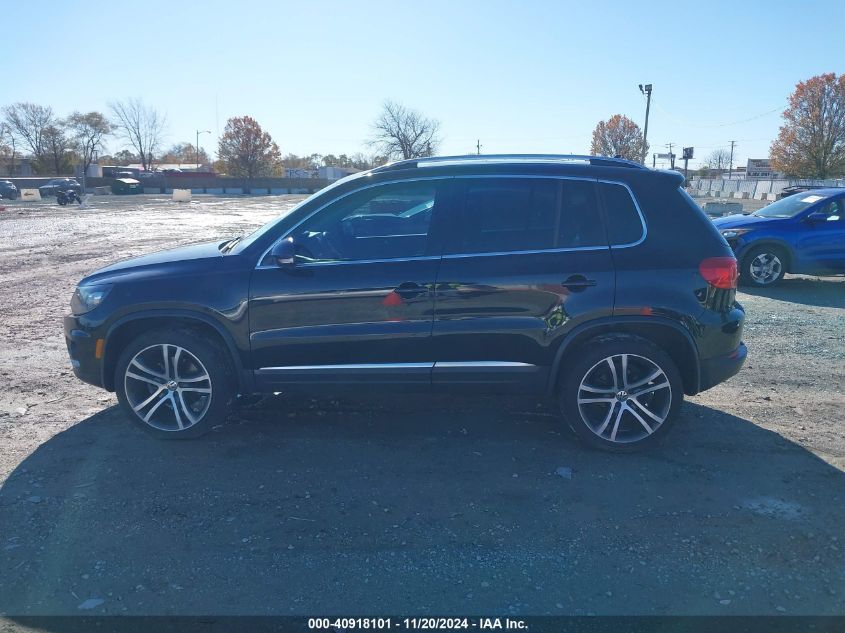 2017 Volkswagen Tiguan 2.0T Sel VIN: WVGWV7AX4HW500473 Lot: 40918101