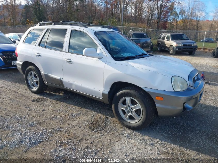 2004 Hyundai Santa Fe Gls/Lx VIN: KM8SC73E74U604543 Lot: 40918114