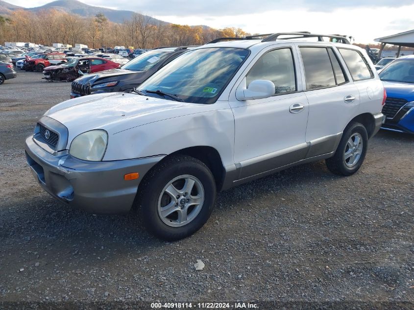 2004 Hyundai Santa Fe Gls/Lx VIN: KM8SC73E74U604543 Lot: 40918114