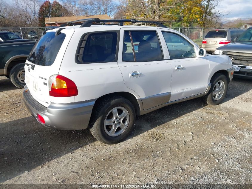 2004 Hyundai Santa Fe Gls/Lx VIN: KM8SC73E74U604543 Lot: 40918114