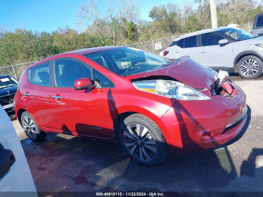 2015 Nissan Leaf S/Sl/Sv VIN: 1N4AZ0CPXFC329093 Lot: 40918115