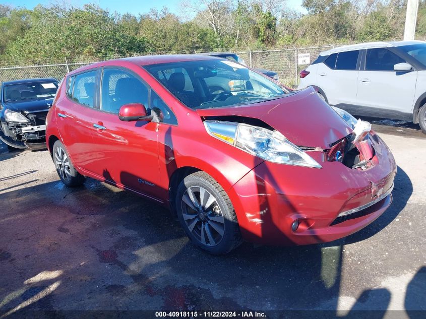 2015 Nissan Leaf S/Sl/Sv VIN: 1N4AZ0CPXFC329093 Lot: 40918115