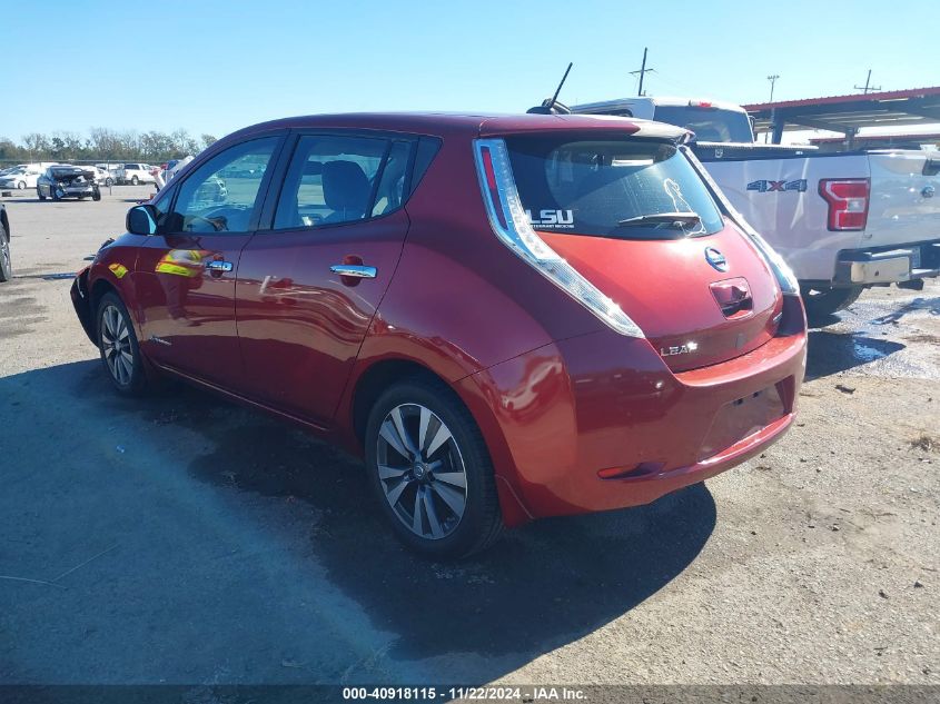 2015 Nissan Leaf S/Sl/Sv VIN: 1N4AZ0CPXFC329093 Lot: 40918115