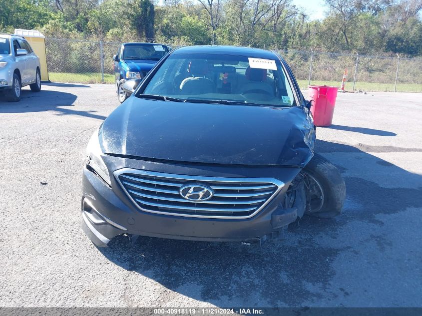 2017 Hyundai Sonata VIN: 5NPE24AF4HH484909 Lot: 40918119