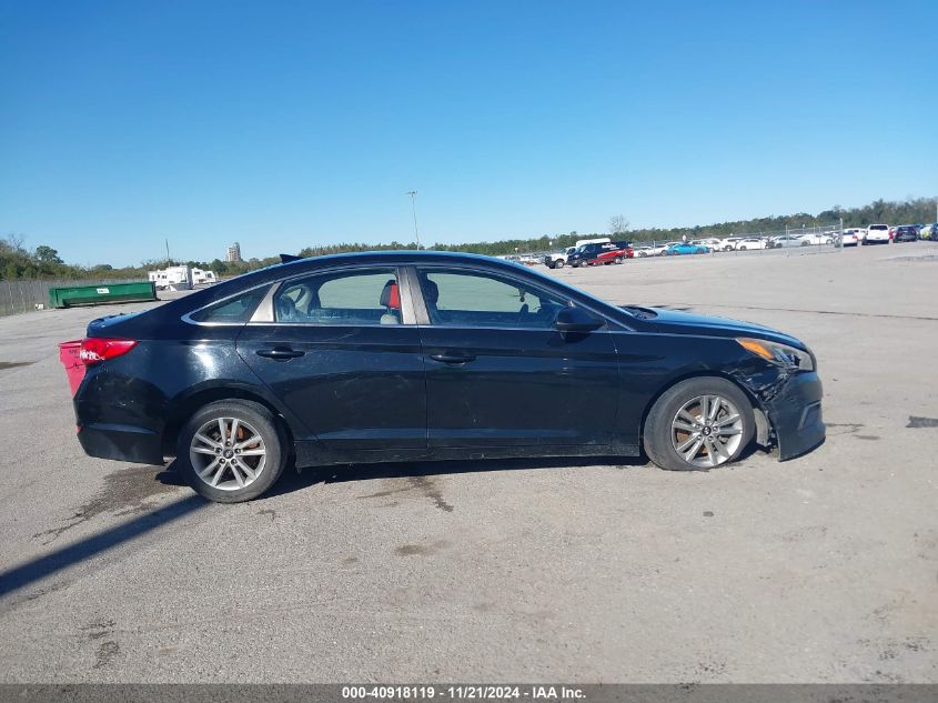 2017 Hyundai Sonata VIN: 5NPE24AF4HH484909 Lot: 40918119