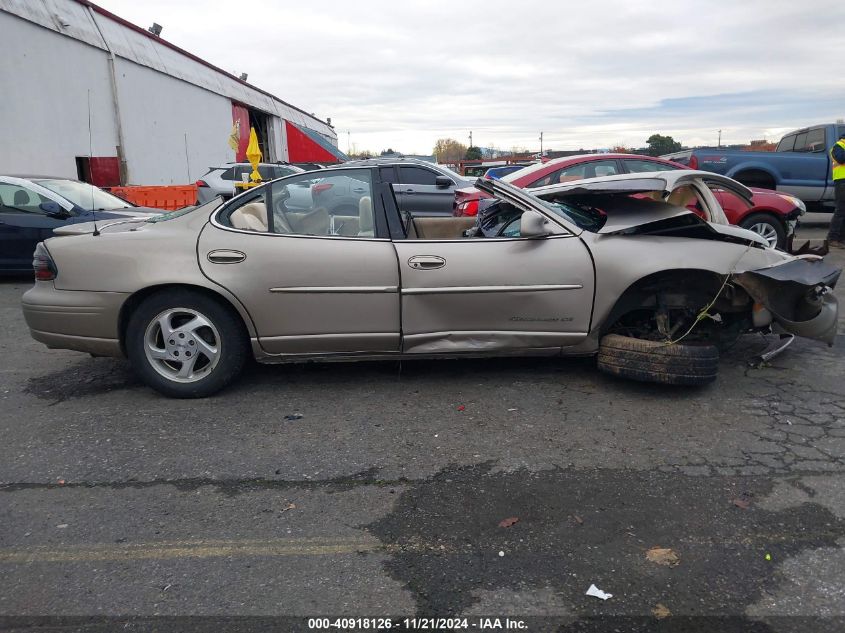 1997 Pontiac Grand Prix Se Cmi VIN: 1G2WJ52K7VF294606 Lot: 40918126