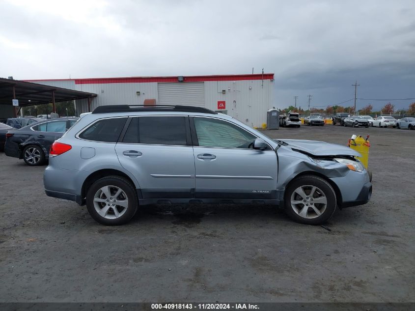 2014 Subaru Outback 2.5I Limited VIN: 4S4BRBNC0E3297186 Lot: 40918143