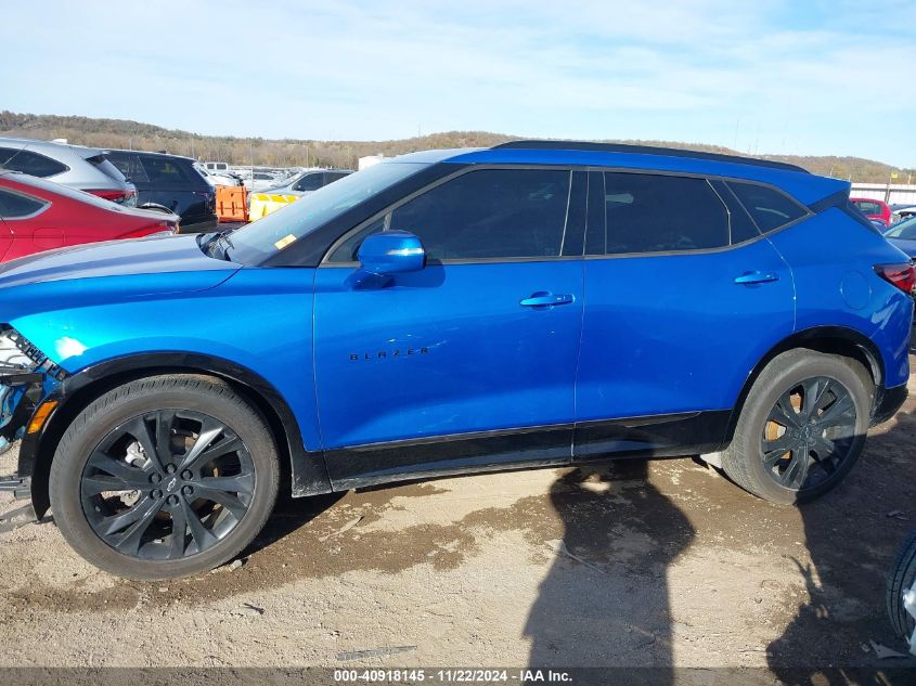 2021 Chevrolet Blazer Awd Rs VIN: 3GNKBKRS5MS527265 Lot: 40918145