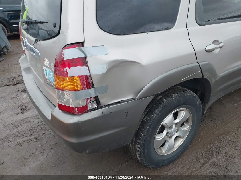 2002 Mazda Tribute Es V6/Lx V6 VIN: 4F2YU09102KM32730 Lot: 40918184