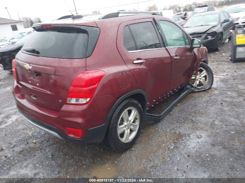 2017 Chevrolet Trax Lt VIN: 3GNCJPSBXHL276371 Lot: 40918197