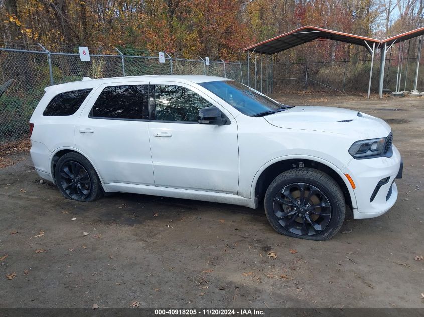 2021 Dodge Durango Gt Plus Awd VIN: 1C4RDJDG2MC642345 Lot: 40918205