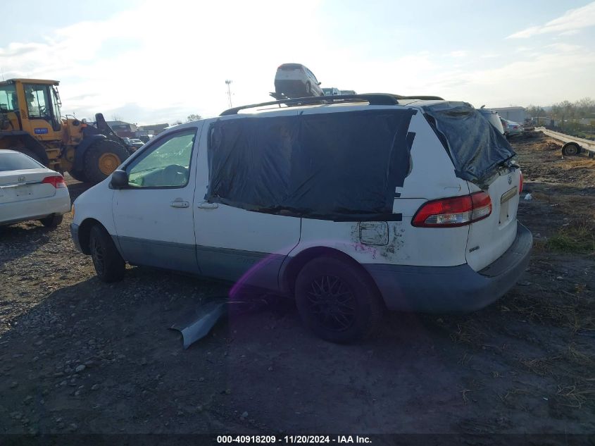 2003 Toyota Sienna Le VIN: 4T3ZF13C03U554205 Lot: 40918209