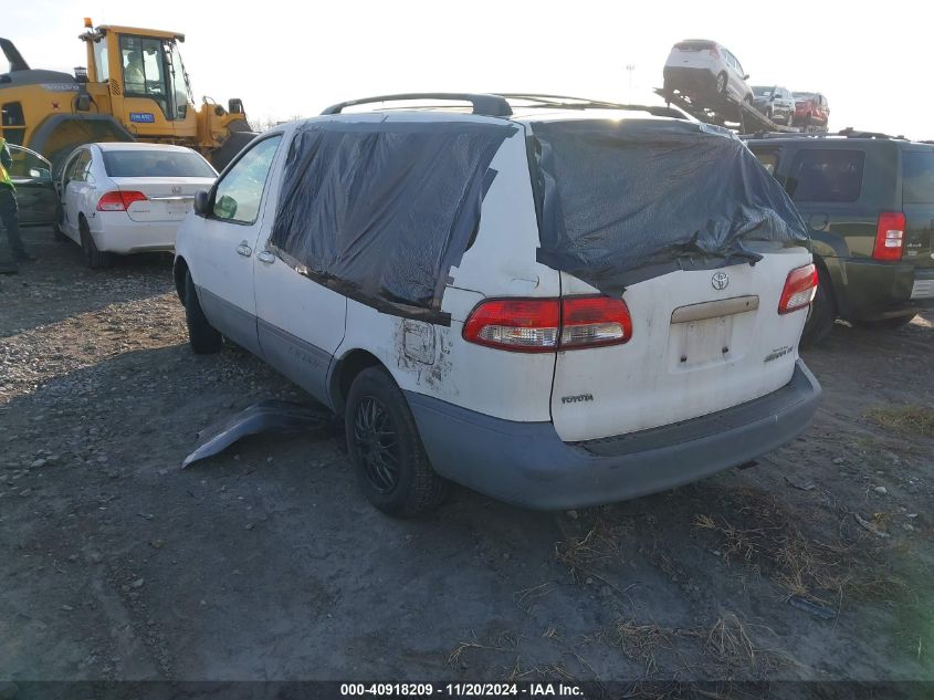 2003 Toyota Sienna Le VIN: 4T3ZF13C03U554205 Lot: 40918209