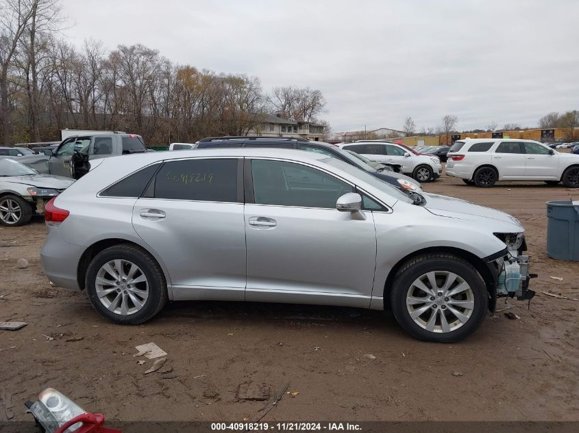 2014 Toyota Venza Le VIN: 4T3ZA3BB2EU089741 Lot: 40918219