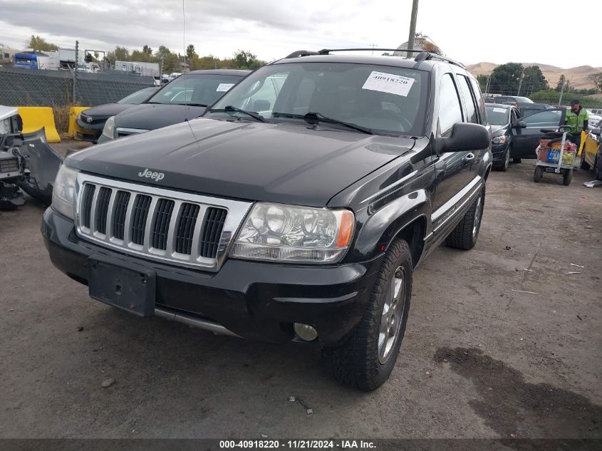 2004 Jeep Grand Cherokee Limited VIN: 1J4GX58N14C301625 Lot: 40918220