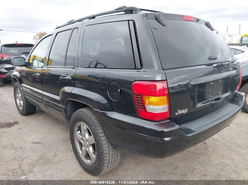 2004 Jeep Grand Cherokee Limited VIN: 1J4GX58N14C301625 Lot: 40918220