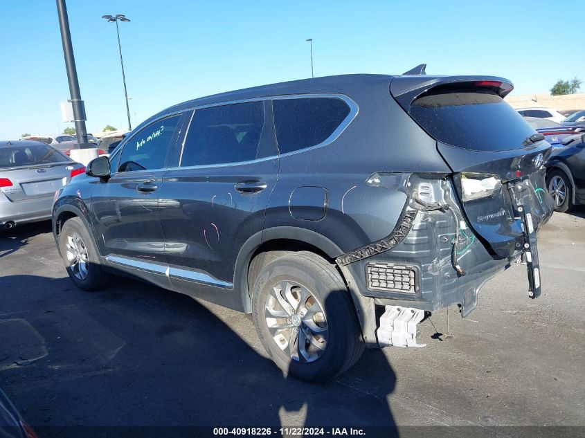 2020 Hyundai Santa Fe Sel VIN: 5NMS33AD3LH262229 Lot: 40918226