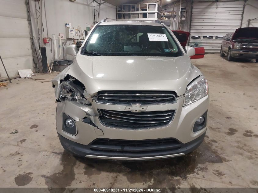 2016 Chevrolet Trax Ltz VIN: 3GNCJRSB7GL138510 Lot: 40918231