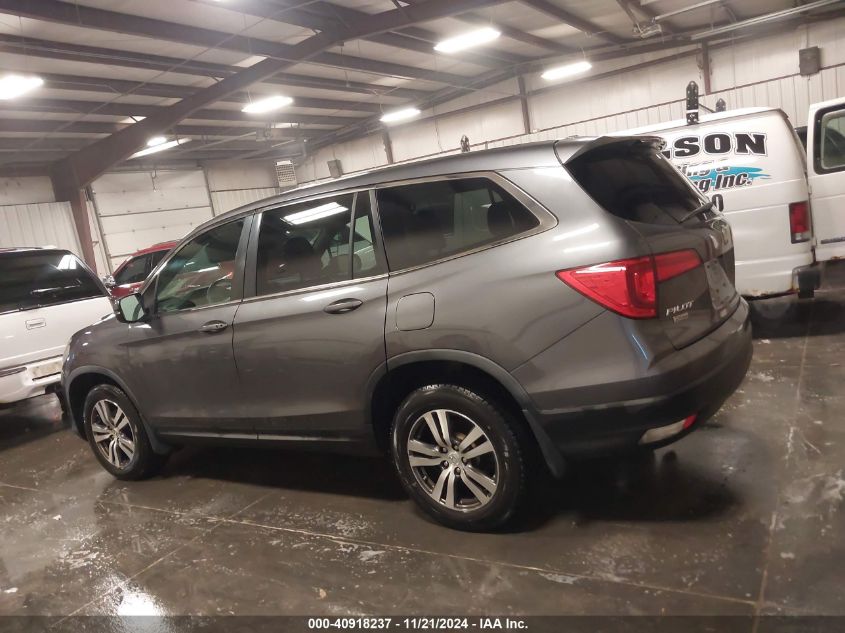 2016 Honda Pilot Ex-L VIN: 5FNYF6H56GB084874 Lot: 40918237