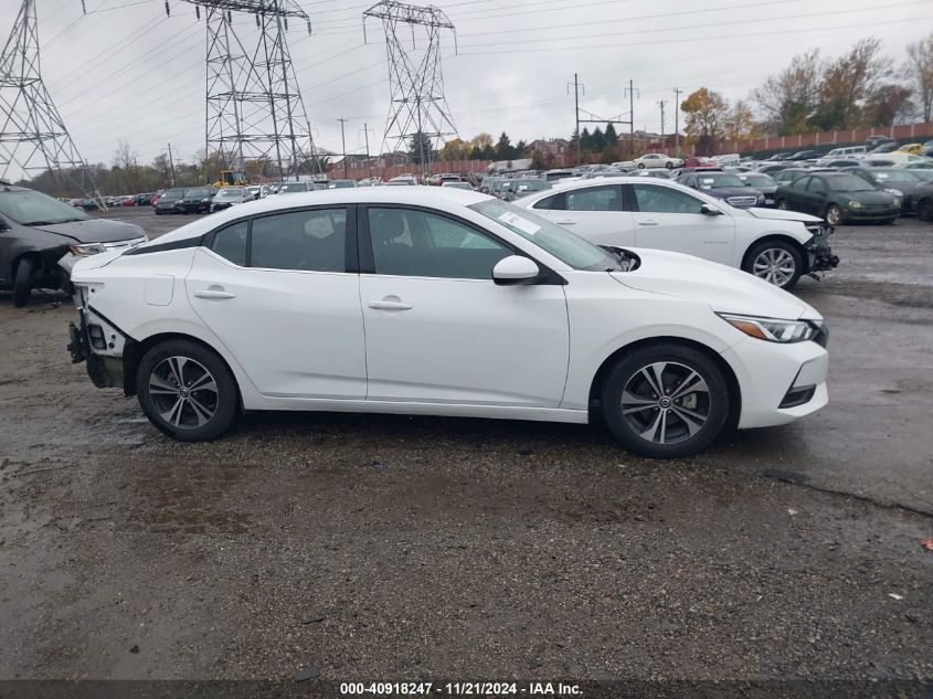 2021 Nissan Sentra Sv Xtronic Cvt VIN: 3N1AB8CV7MY273293 Lot: 40918247