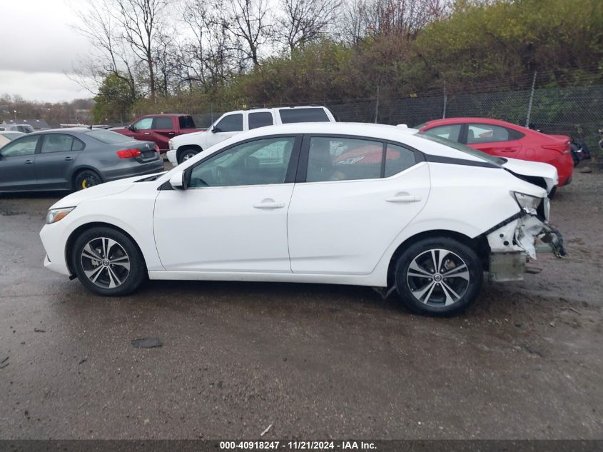 2021 Nissan Sentra Sv Xtronic Cvt VIN: 3N1AB8CV7MY273293 Lot: 40918247