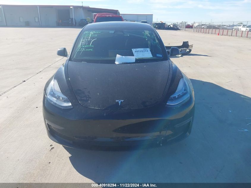 2022 Tesla Model 3 Long Range Dual Motor All-Wheel Drive VIN: 5YJ3E1EB4NF245441 Lot: 40918294