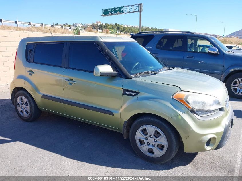 2013 Kia Soul VIN: KNDJT2A57D7556689 Lot: 40918310