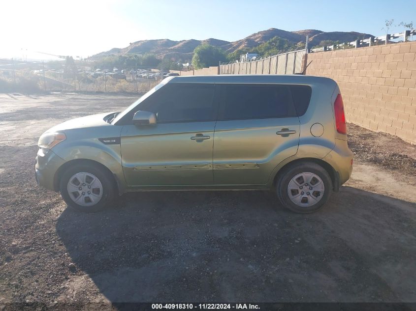 2013 Kia Soul VIN: KNDJT2A57D7556689 Lot: 40918310